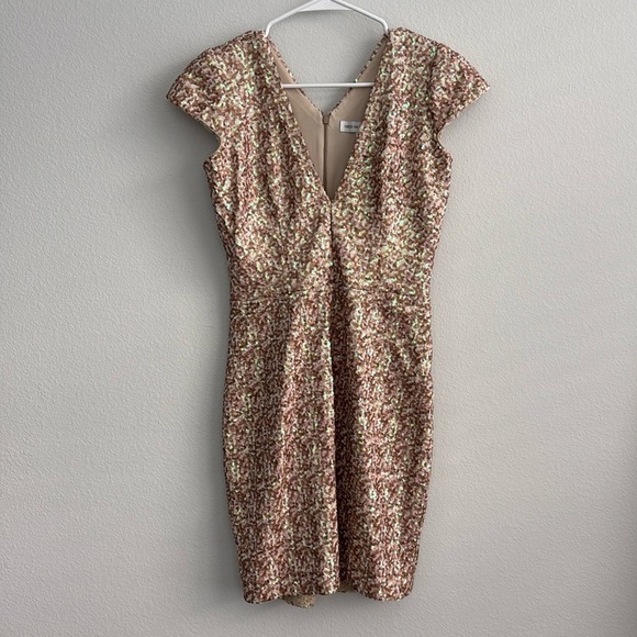 Dress the Population Sequin V Neck Dress - Picture 1 of 5